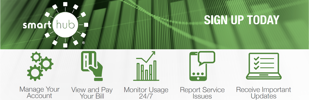 SmartHub Sign Up Graphic